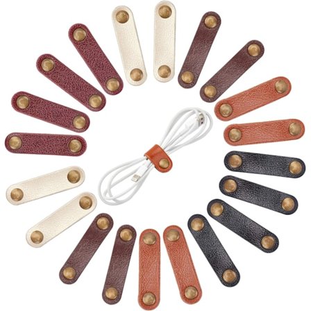 Nahkaiset kaapelinpidikkeet, kaapelisiteet, kaapelin järjestäjät, johdonhallinta, ZQKLA