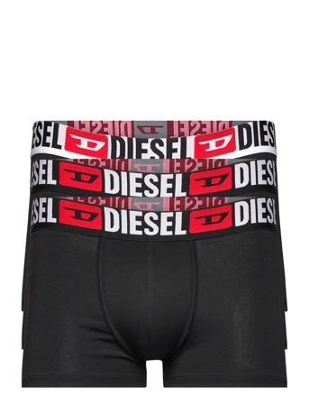 Umbx-Damienthreepack Boxer-Shorts Boksershorts Svart Diesel Men*Betinget Tilbud