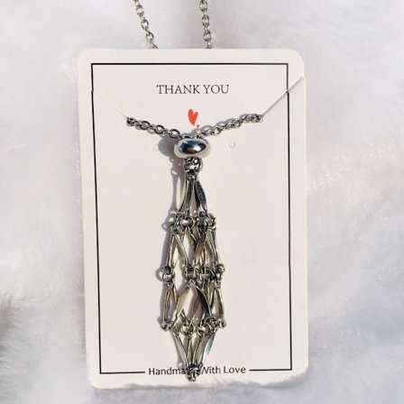 Crystal Holder Cage Kaulakoru Crystal Net Metal Kaulakoru M