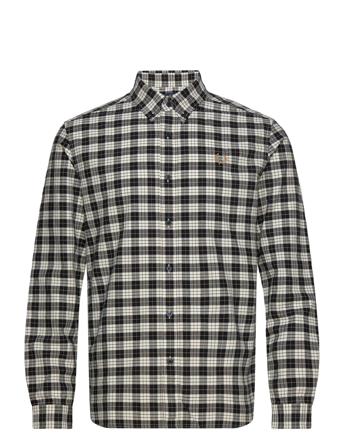 Tartan Oxford Shirt Tops Shirts Casual Multi/patterned Fred Perry