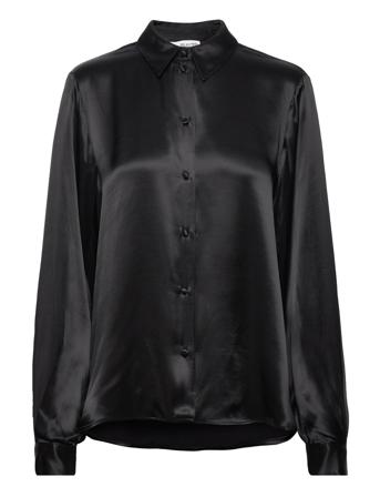 Slflyra Ls Shirt B Black Selected Femme