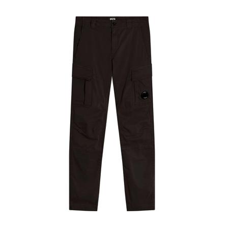 C.p. Company Stretch Sateen Fitted Lens Pocket Cargo Bukser Blå, Herre