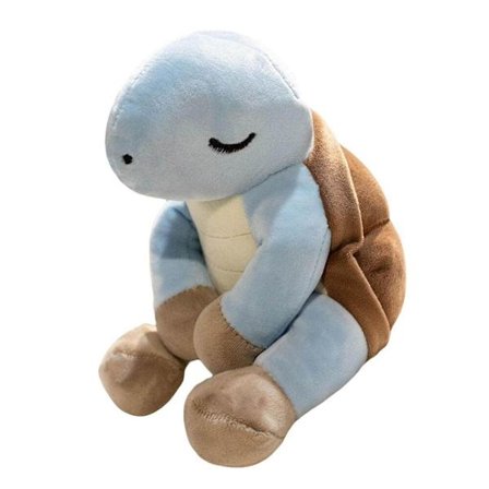 Plys havskildpadde legetøj Bløde tøjdyr Skildpaddedukke BLÅ