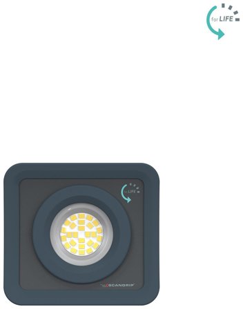 SCANGRIP NOVA MINI FL Handlampa 1000 l, Belysning