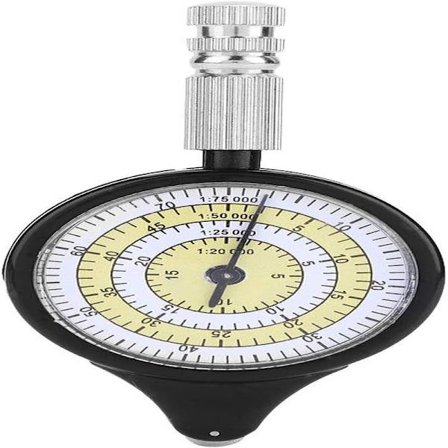 Kortmåler Mini Opisometer Kort Afstandsmåler Finder Afstandsberegner Værktøj til Camping Vandring
