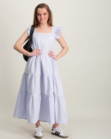 Sofie Schnoor MauraSY Dress Kremfarget Kjoler Jente - Kids Brand Store