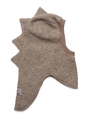 Balaclava Triangles Wool Accessories Headwear Balaclava Beige Huttelihut*Betinget Tilbud