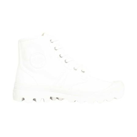 Palladium, Palladium High sneakers in canvas Wit, Dames, Maat:44 EU