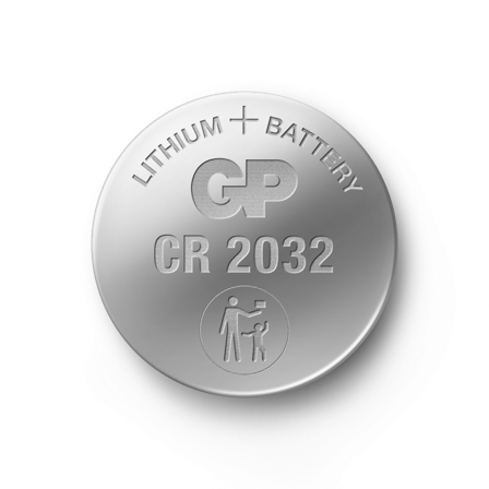 GP CR2032, 3V, 5-pack
