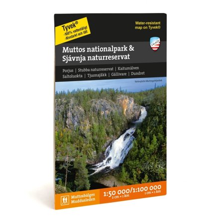 Calazo förlag Muddus Nationalpark & Sjávnja literature Black OneSize