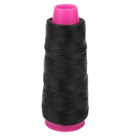 110m Buebue-streng til bueskydning - Lav din egen bue-streng - Tråd - Line - Snor - Kurvet - Sammensat bue-streng - Sort