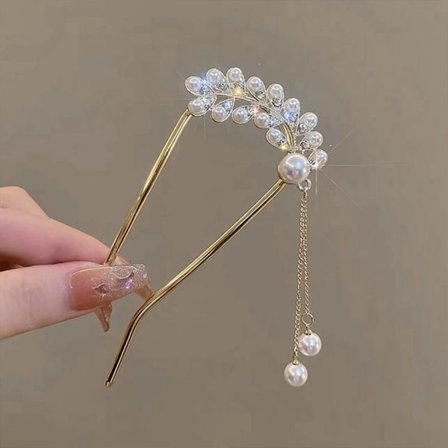 Pearl Hairpin Pearl Pendant Hairclip STYLE 9 STYLE 9