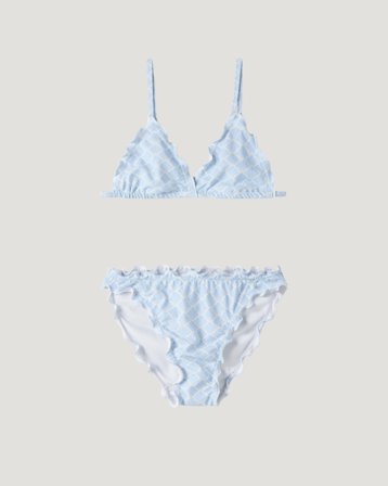 LMTD NLFZILLO BIKINI Blå Badkläder/Badrockar Tjej - Kids Brand Store