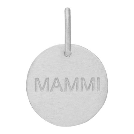 Frk. Lisberg, Mammi pendant silver Szary, Kobieta, Rozmiar: ONE Size