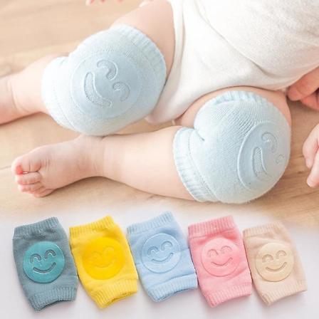 Baby Knæpuder - Anti-slip Design | Beskytter Små Knæ | Justerbare og Bløde | Ideelle til Krybning
