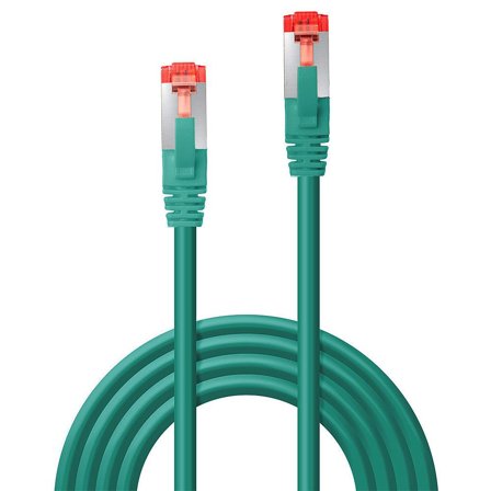 Lindy S/FTP PatchCord Cat6. CU. Green. 30m Factory Sealed