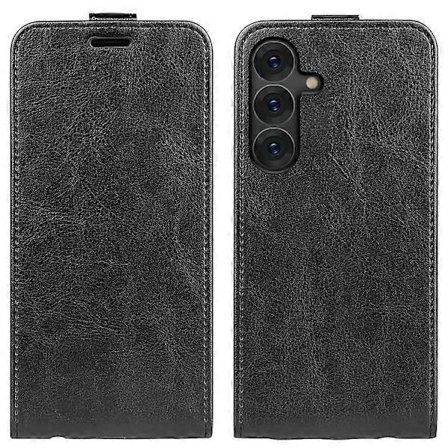 Compatible Case for Samsung Galaxy S25 with Card Slot Vertical Flip Leather Phone Case