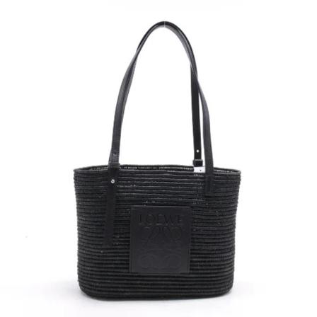 Loewe Pre-owned Pre-owned Tyg handvskor svart, Dam Vintage Väskor, Dam, Storlek: ONE SIZE