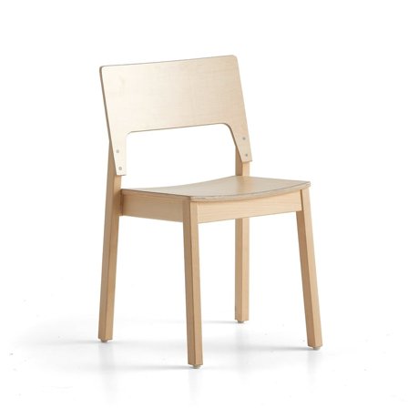 Chair LOVE, H 450 mm, birch laminate
