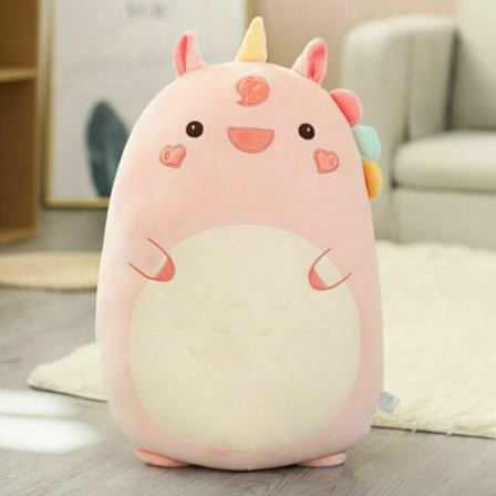 45/60 cm Squishmallow Plyschkudde Enhörningsleksak Present