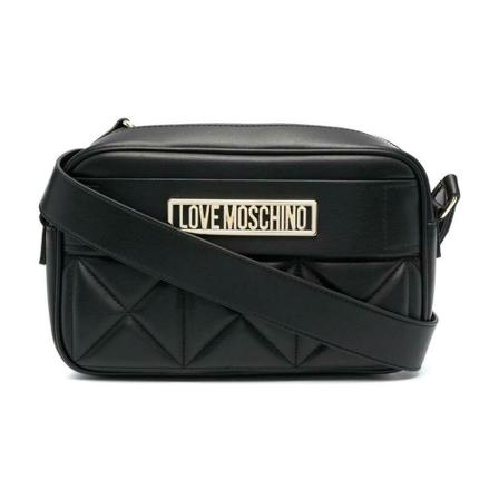 Love Moschino, Belt Bags Zwart, Dames, Maat:ONE Size