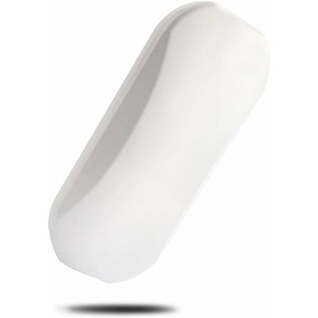 Støvsamler, hvid krummesamler, rulle med krummebørste, 20 cm lang, bordstøvsuger til rengøring af papirstumper, dyrehår