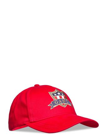 D1. Gant Banner Shield Cap Red GANT