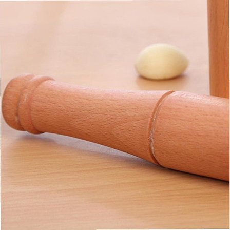 1 kpl Puinen Murskain Murkki Valkosipuli Pressa Muddler Puinen Myllytystyökalu Kotikeittiön Päivittäiseen Käyttöön -