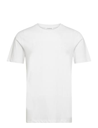 Brand Embroidery Tee S/S Lindbergh White