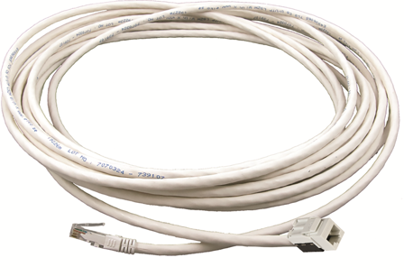 Elko EKO01737 Videreføringskabel hvit 10 m, Stikkontakter & kabler