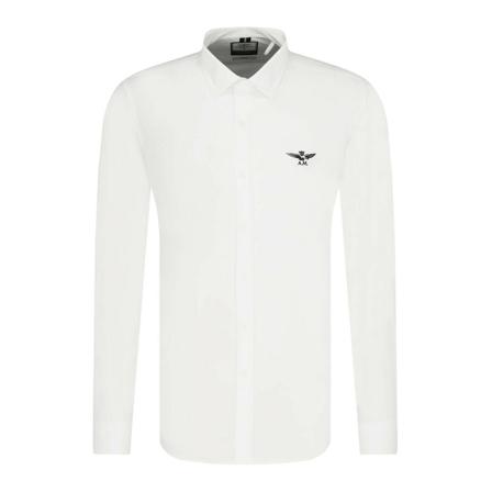 Aeronautica Militare, Formal Shirts Biały, Mężczyzna, Rozmiar: S