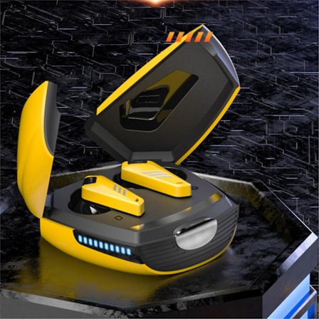 Scissor Doors Design Hi-Fi TWS-hörlurar Touch-Control 2022 Nya Bluetooth 5.2 Låg latens Trådlösa öronsnäckor Hörlurar Headset