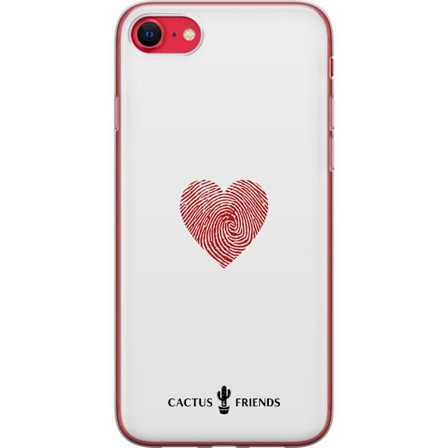 Yhteensopiva Puhelinkuori Apple Apple iPhone SE (2020) Cactus and Friends - Fingerprint Love