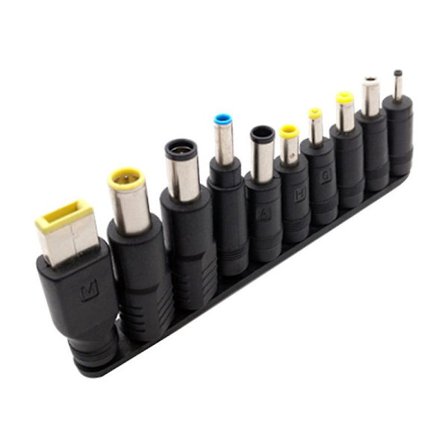 Universal Laptop Strømforsyningsadapter Stik Ac Dc Jack Oplader