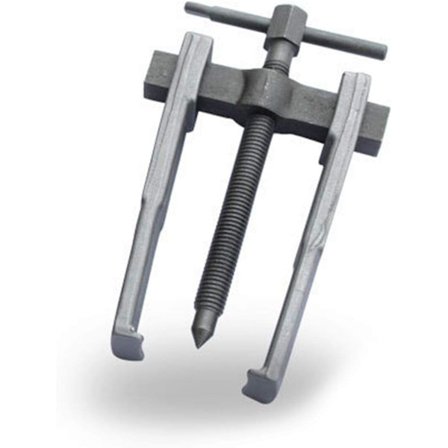 Kaksihaarainen hammaspyörän laakerin ulosvetäjä, ohut leuka 3" 75mm, hiiliteräs, mini 2-varsi