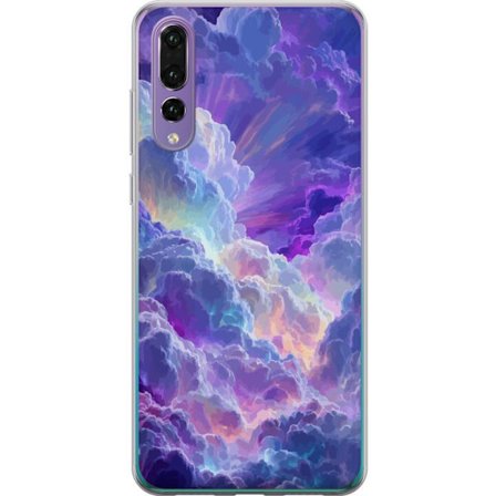 Kompatibelt Mobilskal till Huawei P20 Pro Färgade drömmoln