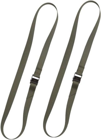 Savotta Pack straps Cam buckle 120 cm pakkaushihnat 2 kpl, vihreä