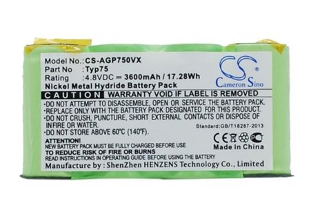 Batteri til støvsuger for AEG AG64x, Liliput støvsuger