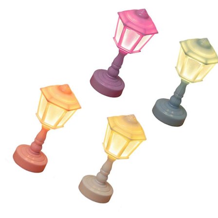 Bærbar Blomsterknop LED Bordlampe Batteri Skrivebordslampe LED Natlamper til Soveværelse Kaffebar Dekorationer Natborde Lamper Multicolor[D]