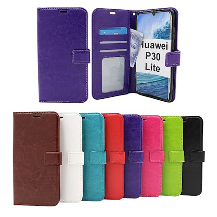 Crazy Horse Wallet Huawei P30 Lite
