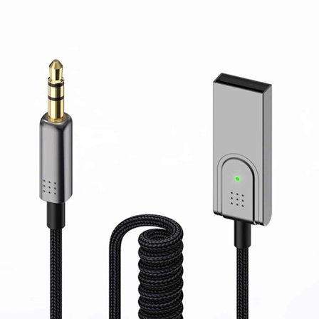 Trådløs USB Bluetooth 5.0 lydmottaker 3,5 mm AUX