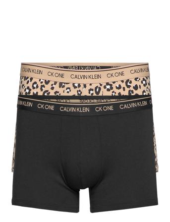 Trunk 2Pk Boxershorts Sort Calvin Klein