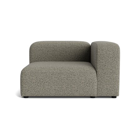 Milo chaiselong, højrevendt - Puente Grøn - 130x130x72 - Sofa, chaiselong