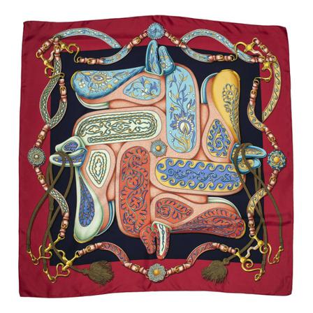 Hermès Vintage, Pre -owned Scarf Rood, Dames, Maat:ONE Size