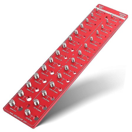 Mutteri ja pultti, pultin koko ja kierteen mitta, pultin ja mutterin tunnistusmitta, pulttimitta