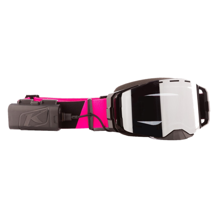 Snøscooterbriller Klim Edge Efire Slope Slope Pink Glo