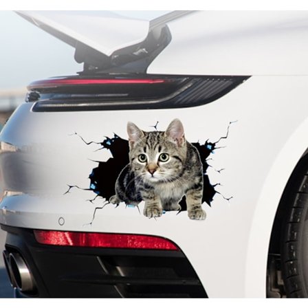 3D katte klistermærke sød kat dekorativ klistermærke kat klistermærke dyr tema D