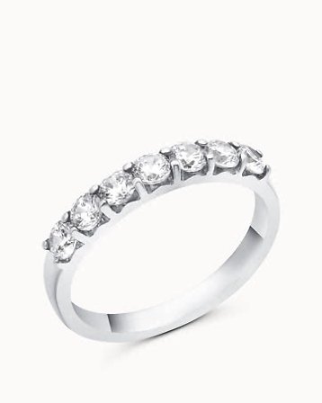 Seven-stone Ring Eleonora 950 Platinum - Engagement Rings & Wedding Rings from Vanbruun