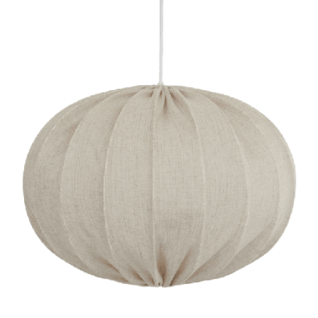 Watt&Veke Boll 65 linen Natural Belysning Beige 41x65x65 cm