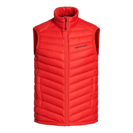 Peak Performance Men's Frost Down Vest Men lined vests Red XXL